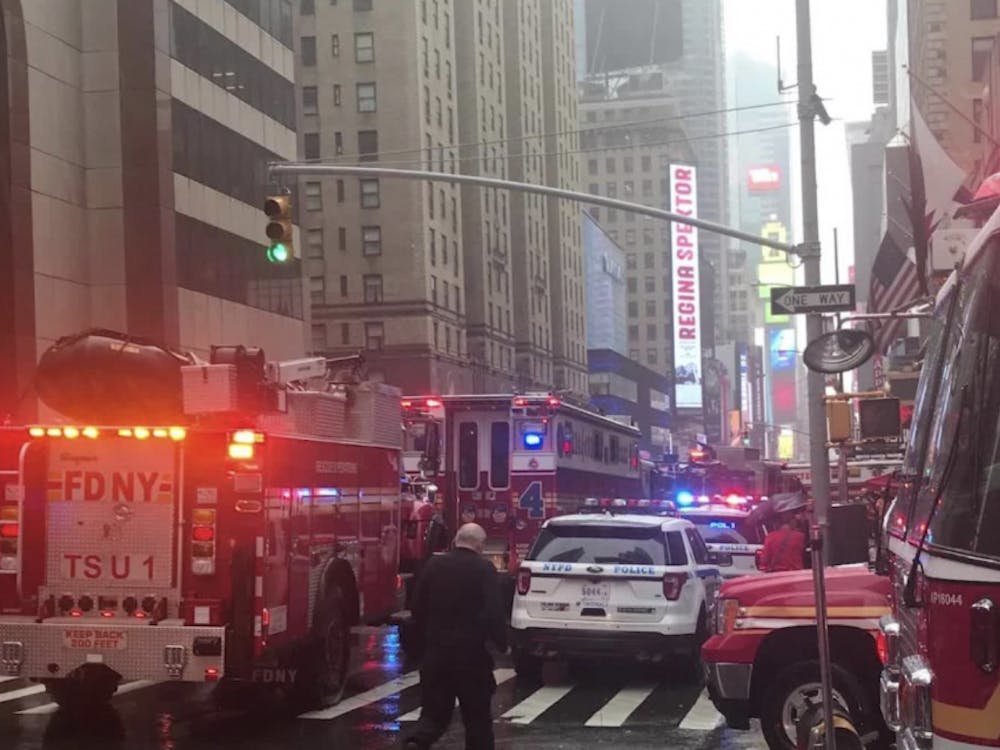 A helicopter crashed into a building in Manhattan June 10, 2019 in an apparent forced landing.