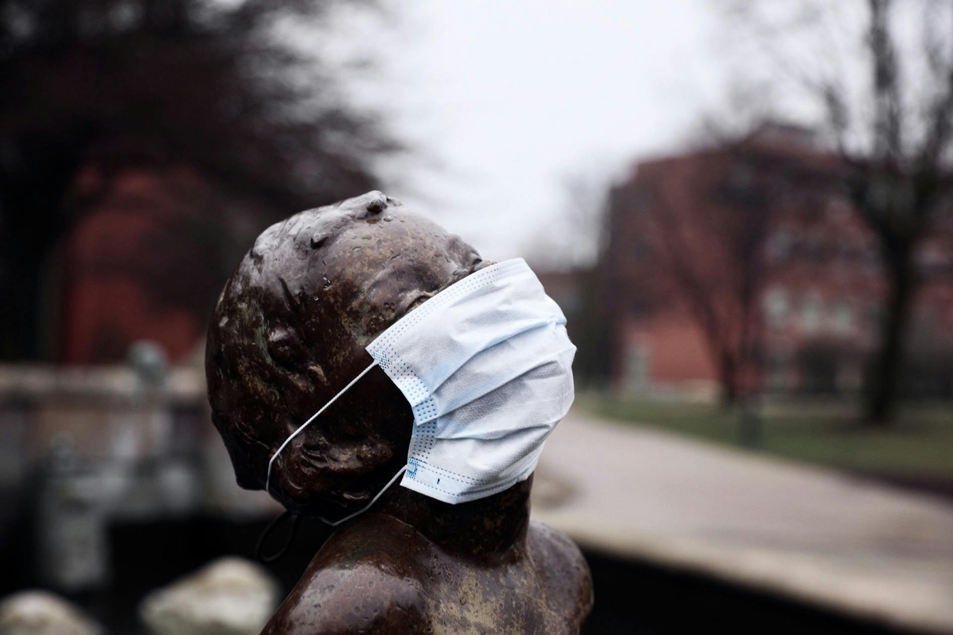 In response to the COVID-19 pandemic, since March 16, 2020, Ball State's in-person classes have moved to online instruction, and since March 24, several Ball State students have left campus residence halls. Since March 26, the United States has had the most number of confirmed positive cases of the virus. Jacob Musselman, DN Illustration