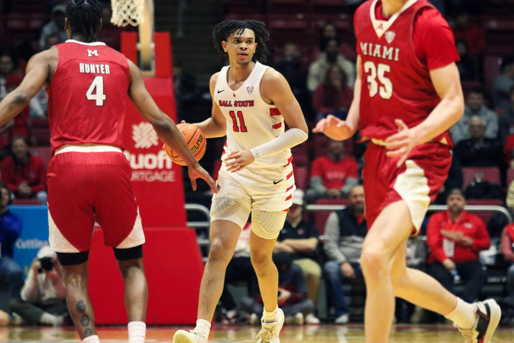 Ball State men's basketball loses emotionally charged MAC contest ...