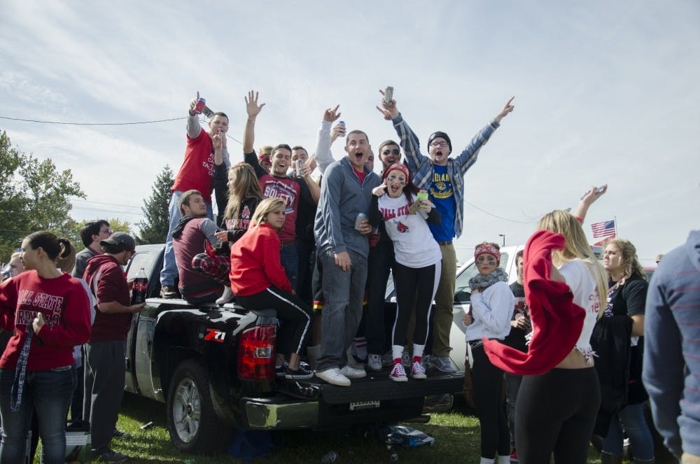 <p>Tailgating&nbsp;at Scheumann Stadium is one of the best parts of being a Cardinal. DN FILE&nbsp;PHOTO BREANNA DAUGHERTY</p>