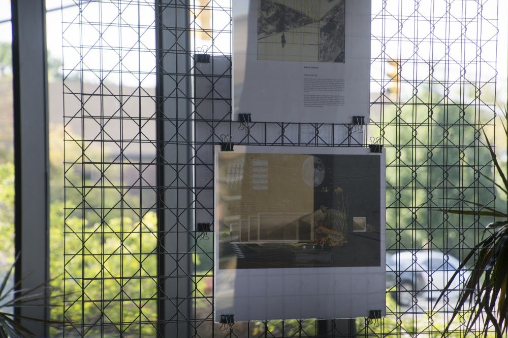 Thinkfast is on display in the architecture gallery on the first floor of CAP from now until Oct. 16. DN PHOTO SAMANTHA BRAMMER