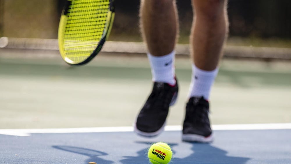Men’s tennis pulls off tight win over Purdue