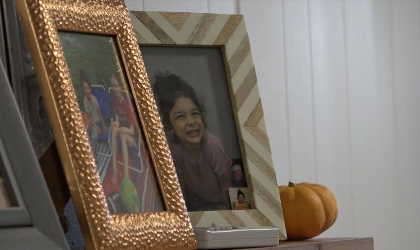 Family photo of Sammy Northcutt in Chris and Trish Northcutt's home.

Ava Lens, NewsLink Indiana
