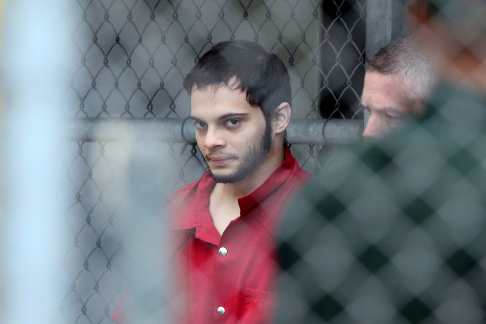 Esteban Santiago is taken from the Broward County main jail as he is transported to the federal courthouse Monday, Jan. 9, 2017 in Fort Lauderdale, Fla. Santiago is accused of killing five people and wounding six others in the Fort Lauderdale airport shooting and faces federal charges involving murder, firearms and airport violence. (Amy Beth Bennett/South Florida Sun SentinelTNS) 