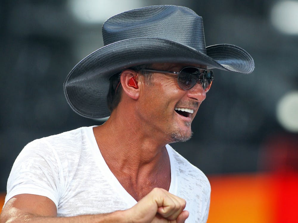 Tim McGraw performs in concert July 8, 2012, at Target Field in Minneapolis. McGraw won Music Video of the Year for 