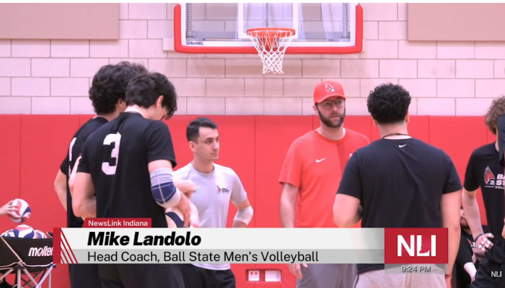 Head Coach Mike Landolo and his players