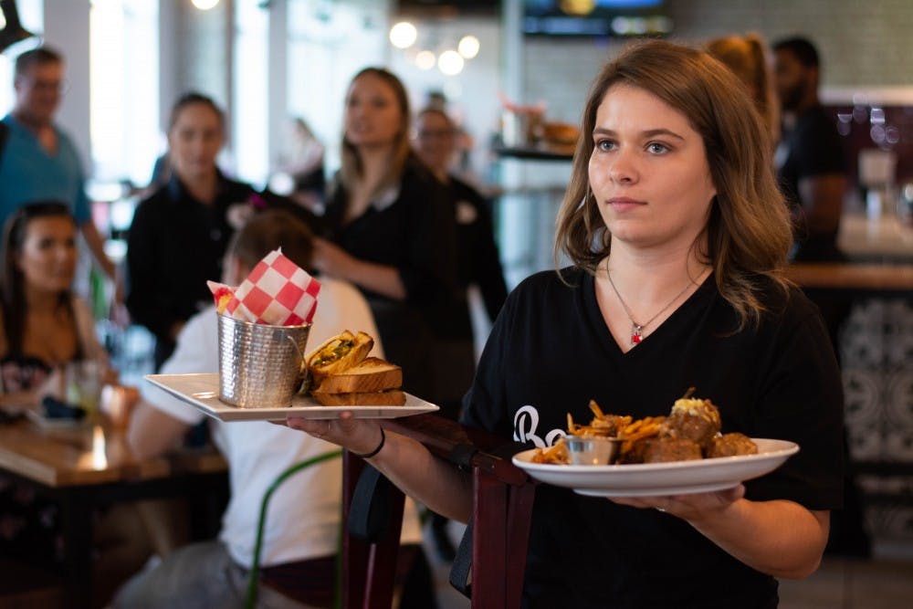 Bevi Bistro opened its second location Oct. 10 in the Village in Muncie.  The restaurant and bar will be open late and offer farm-to-table meals, custom cocktails, and over-the-top milkshakes. Leslie Gartrell, DN