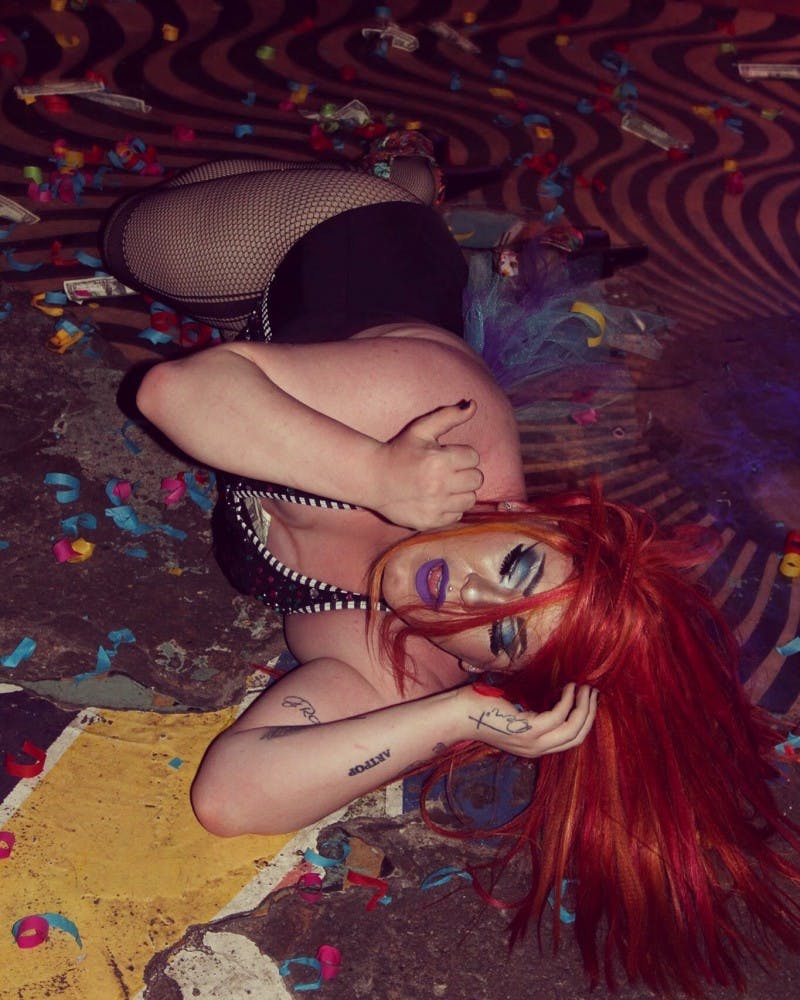 Jake "Venus" Goodpastor&nbsp;performs in the drag shows at Be Here Now in Muncie, Ind. Goodpastor has been a drag queen for two years. Jake Goodpastor // Photo Provided