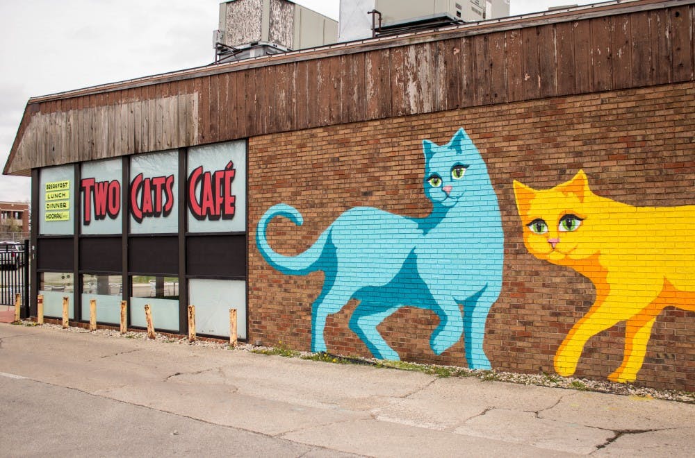 Two Cats Café in the Village on April 11. Grace Ramey // DN