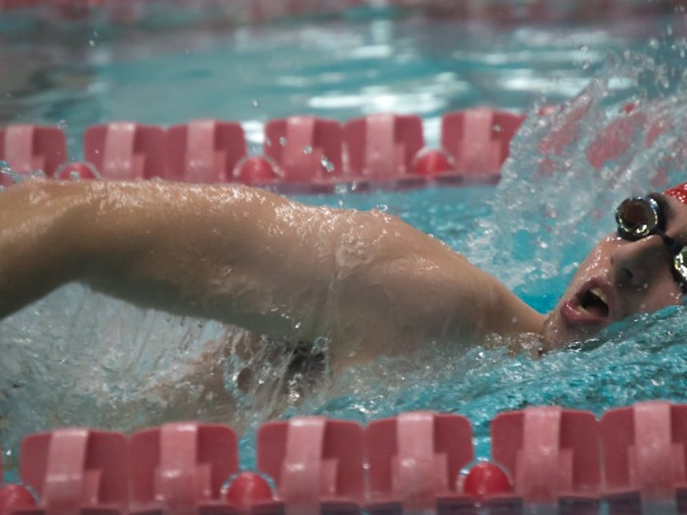 Ball State women's and men's swimming and diving teams went against Tiffin on Nov. 11 in the Lewellen Aquatic Center. The women's team won 176-46 and the men's team won 173-101.&nbsp;