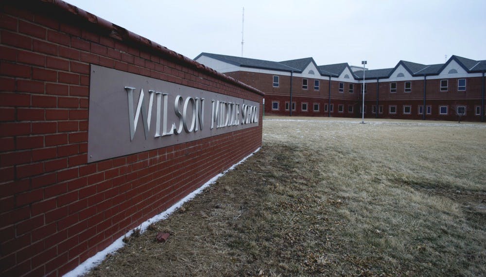 Wilson Middle School shut down in June 2014 after a merge with Muncie Southside. The former middle school building may be the solution to the overcrowding in the current county jail. DN PHOTO SAMANTHA BRAMMER