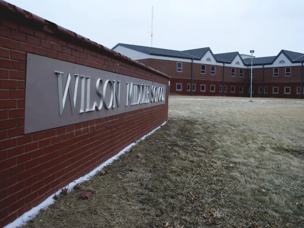 Wilson Middle School shut down in June 2014 after a merge with Muncie Southside. The former middle school building may be the solution to the overcrowding in the current county jail. DN PHOTO SAMANTHA BRAMMER