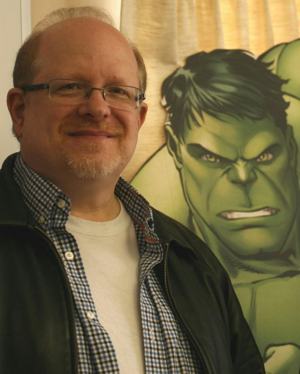 <p>Mark Waid has written stories for almost every superhero, from&nbsp;Superman to&nbsp;Daredevil, and he has received Eisner awards for them. Waid lives in Muncie where he and his partner Christina Blanch own Aw Yeah Comics in downtown Muncie.&nbsp;<em>DN PHOTO ABBIE WILLANS</em></p>