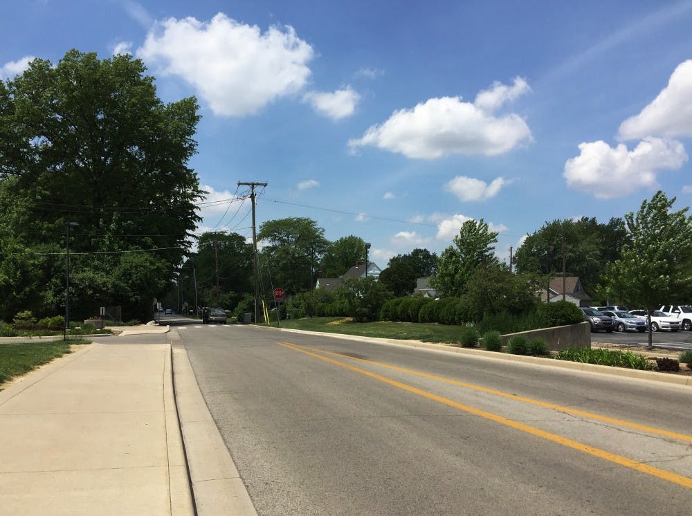 <p>Local residents have been complaining that narrow roads, such at Petty Road, do not have enough room for cars and pedestrians to walk safely.<em>&nbsp;</em><em>DN PHOTO SAMANTHA BRAMMER</em></p>