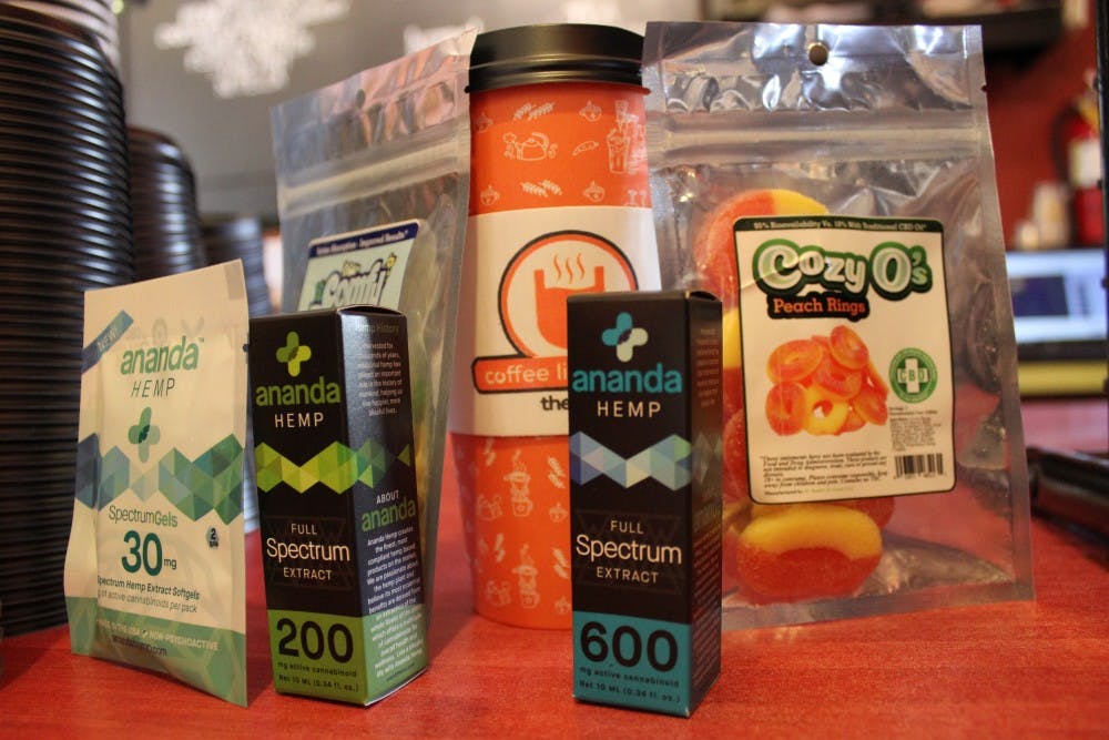 The Cup is now selling CBD oil with their beverages. CBD derives from a cannabis plant and is said to help people reduce anxiety and relieve pain. Andrew Smith, DN