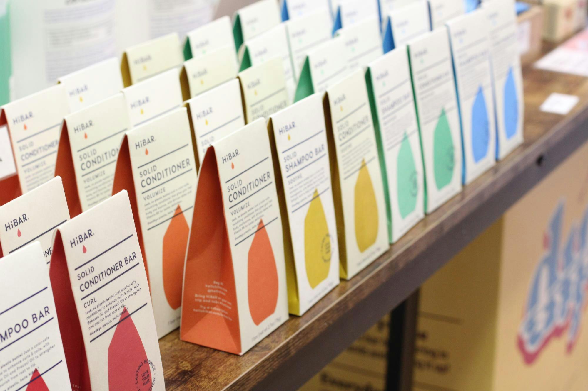 These shampoo and conditioner bars are just a small percentage of what Sarah Kim sells at her store, The Refill Effect. These bars are solid and come in paper packaging rather than plastic bottles, preventing plastic from entering the ecosystem after the product is used up.