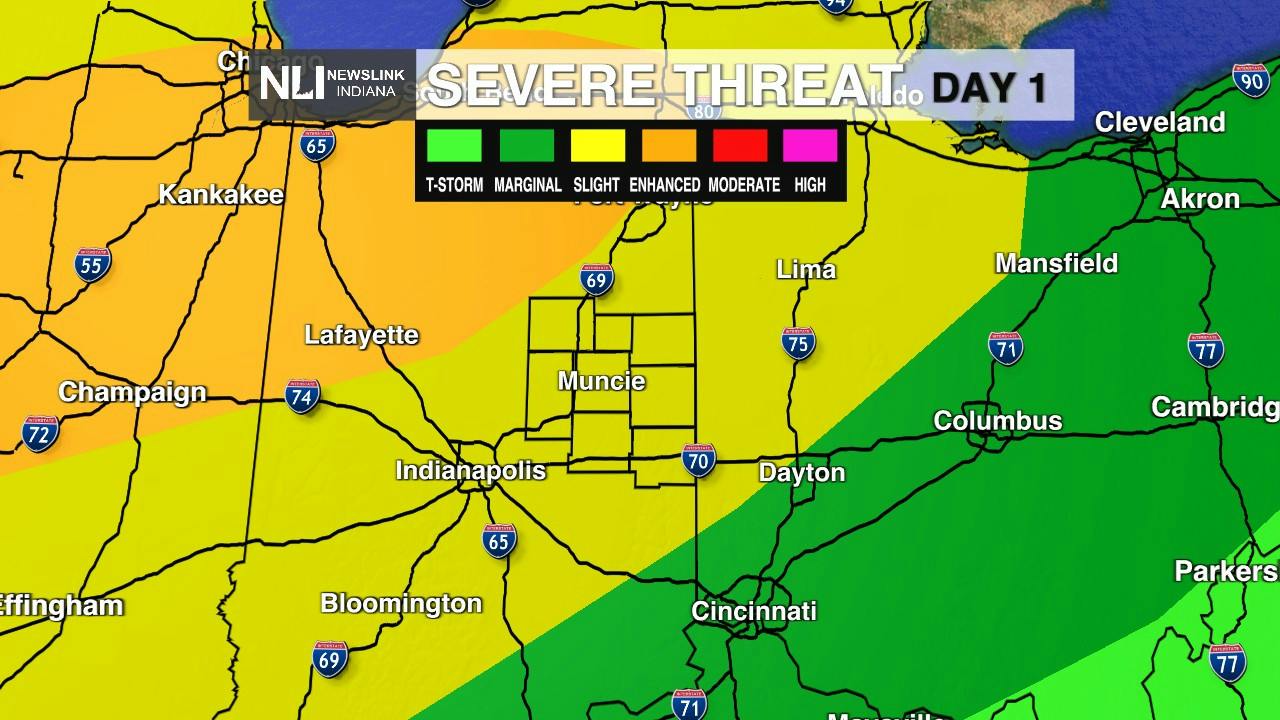 Previewing the severe weather threat tonight - Cardinal Media