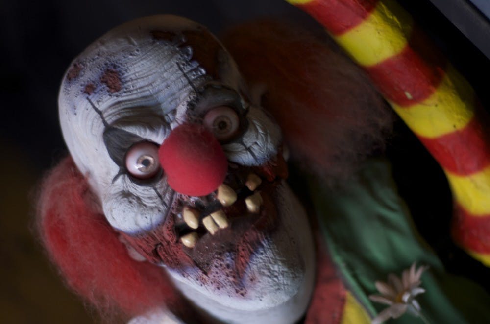 	Ghost and ghouls wait around corners to terrify patrons at the Haunted Loft of Piney Farms, which started as a family-owned Christmas tree farm that started in 1999. The farm offers a haunted corn maze, hayrides, private parties, a gem mine, a playground and a pumpkin patch. This year, Piney Acres Farm added a Haunted Loft. DN PHOTO MARCEY BURTON