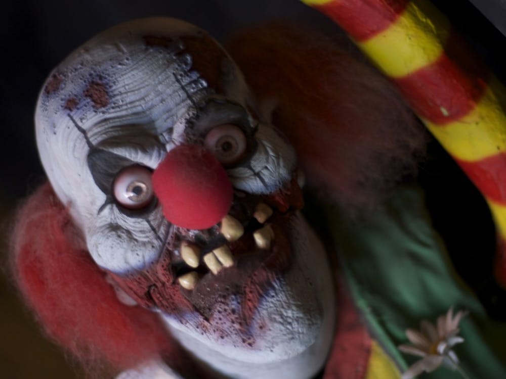 Ghost and ghouls wait around corners to terrify patrons at the Haunted Loft of Piney Farms, which started as a family-owned Christmas tree farm that started in 1999. The farm offers a haunted corn maze, hayrides, private parties, a gem mine, a playground and a pumpkin patch. This year, Piney Acres Farm added a Haunted Loft. DN PHOTO MARCEY BURTON