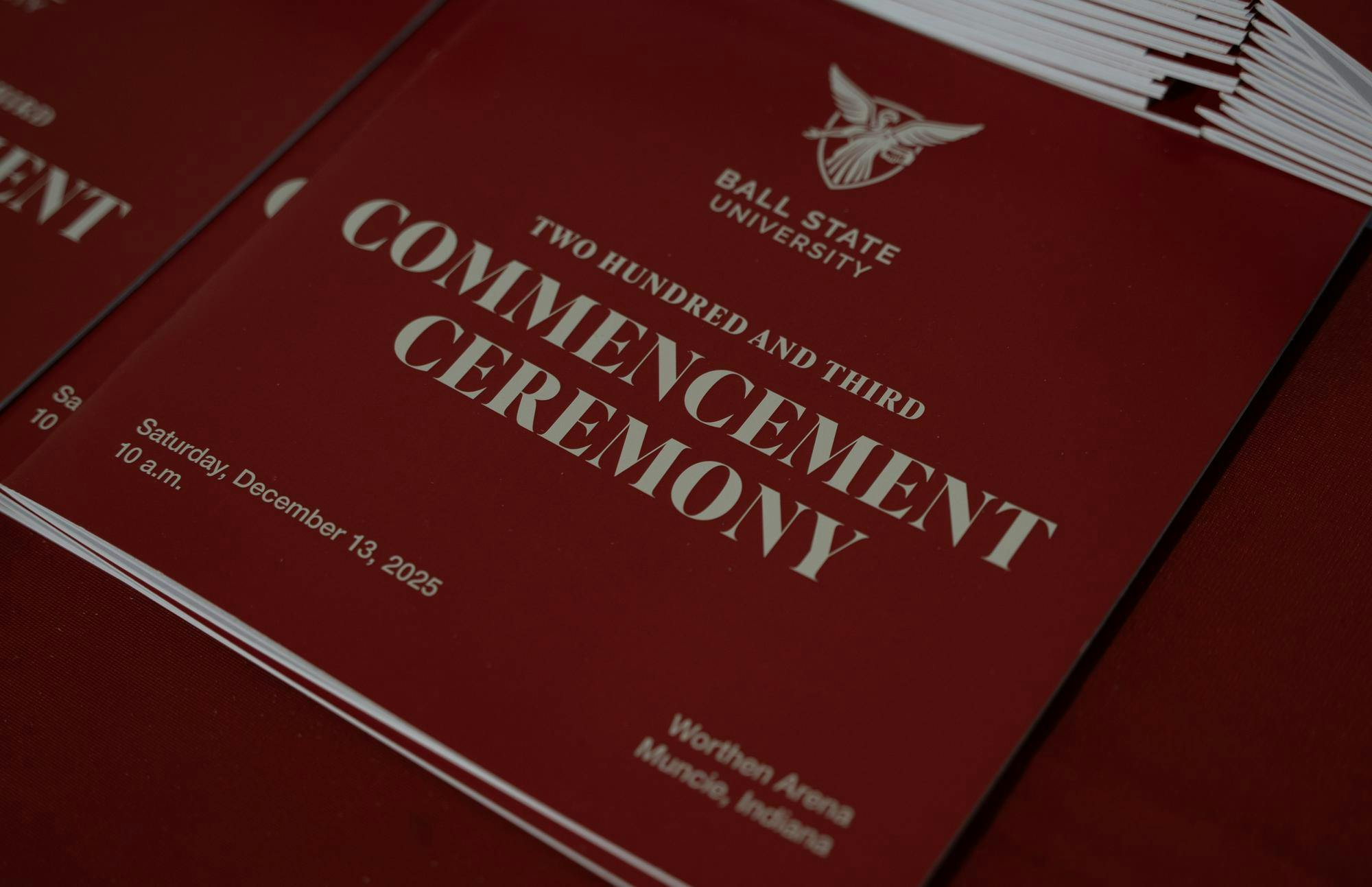 Friends family and graduates nearly filled Worthen Arena Dec 13 for Ball State’s 203rd Commencement Ceremony. The cold weather may have pushed in, but the hearts of loved ones warmed Worthen as participants gathered to celebrate. 