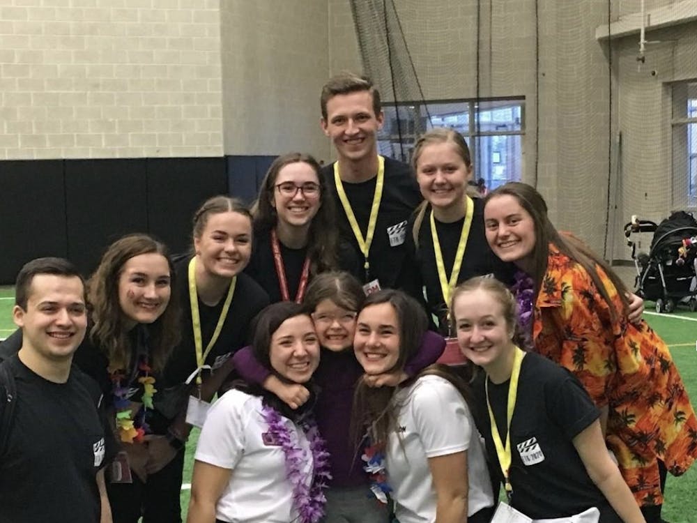 "Riley child" Reagan DeLoach at Ball State University Dance Marathon 2020. Dance Marathon is a yearly event to raise money and support for Riley Hospital for Children. Photo Provided, Kata Wiseman