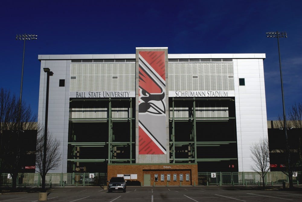 Five people reported car break-ins of thefts to the University Police Department, some of which took place at the parking lot at Scheumann Stadium. Samantha Brammer // DN File