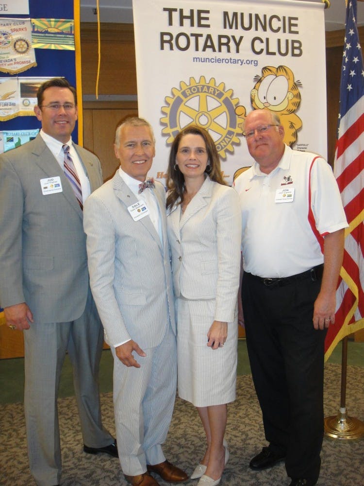 Jon Lewis, Ball State director of dining, died unexpectedly on Oct. 2. Lewis was also an active member of the Muncie Rotary Club. PHOTO PROVIDED BY SARA SHADE