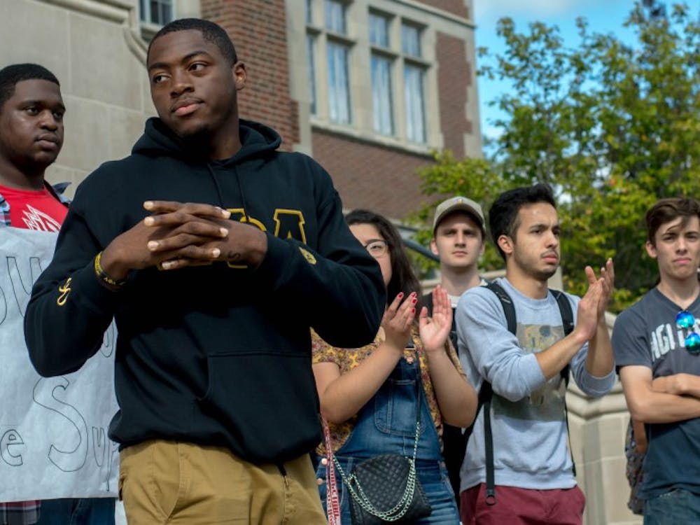 Ethic Theatre Alliance held a protest to promote diversity on Sept. 7 starting from the University Green to David Owsley Museum. The protest was in response to the white supremacy rally in Charlottesville and the announcement of the DACA program ending.