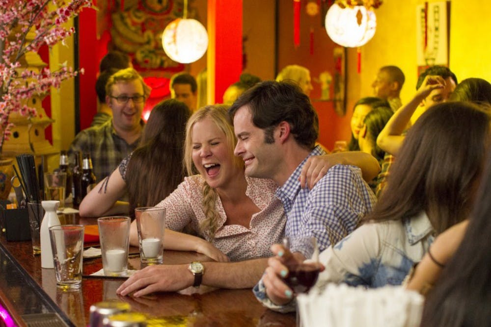 Amy Schumer and Bill Hader in "Trainwreck." (Photo courtesy Universal Pictures/TNS)