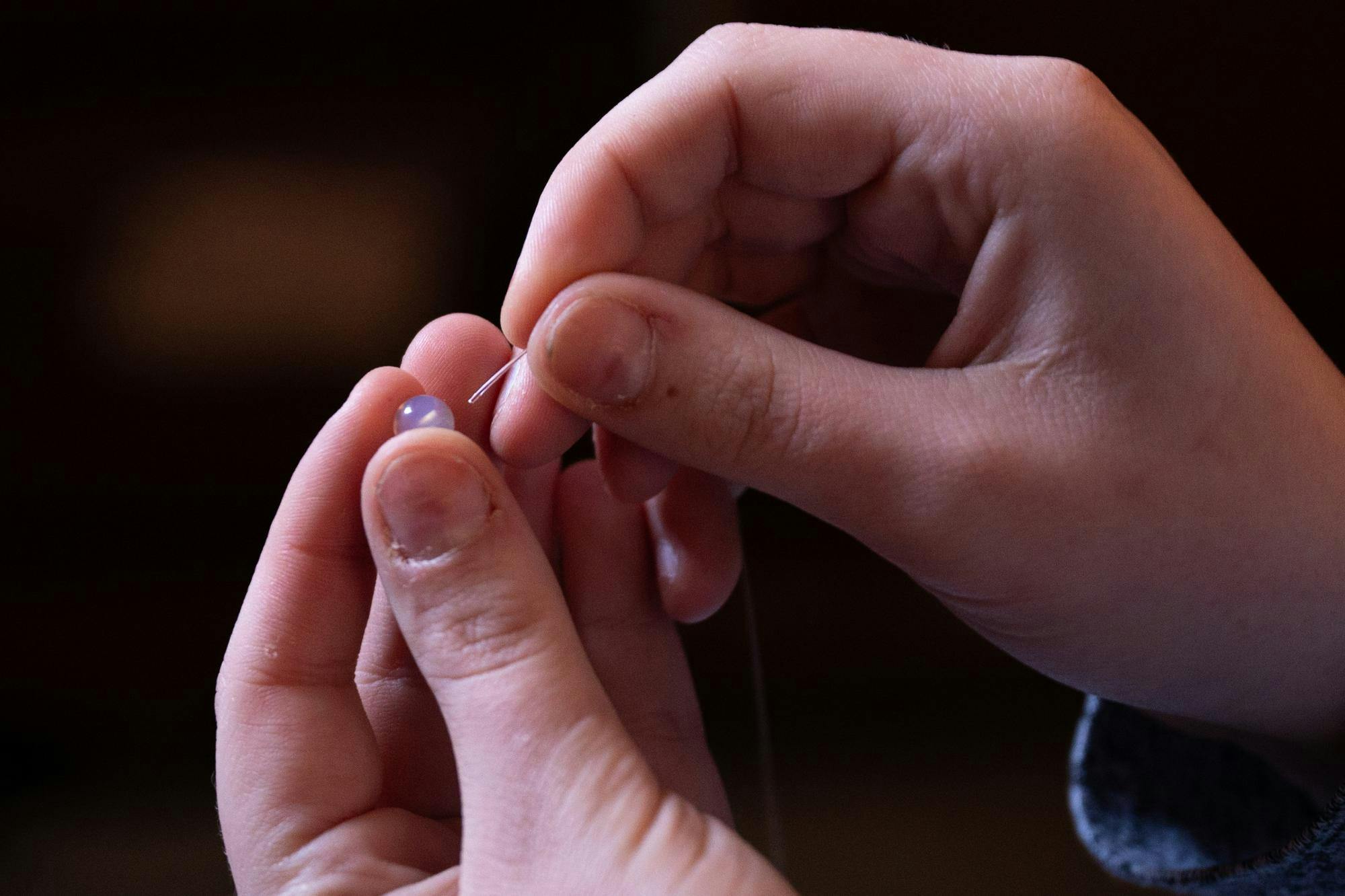 Chloe's Gems, a grandmother-granddaughter business, has made jewelry by hand for the Muncie Community since 2022. Business owner Chloe Rains works closely with her grandmother Melinda Rains to create jewelry of all varieties, including bracelets, earrings, necklaces, and rings. Chloe and Melinda can be found at the Minnetrista Indoor Farmers Market from 9 a.m. - noon, the next one taking place on Valentine’s Day, Feb. 14.