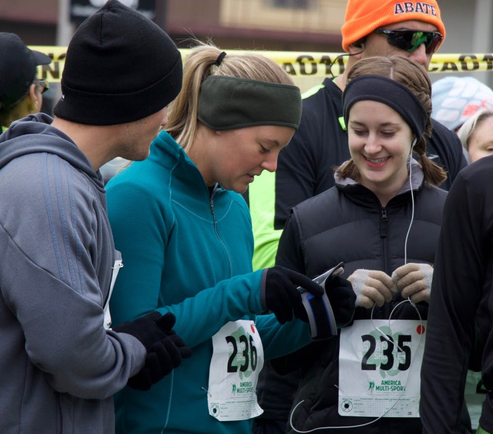 Students and community members gathered in front of Scotty's Brewhouse March 17 at 9:45 a.m. for the start of the 2018 Shamrock Shuffle. All finishers receive the Excalibur Sword medal and one complimentary beer at Scotty's Brewhouse.