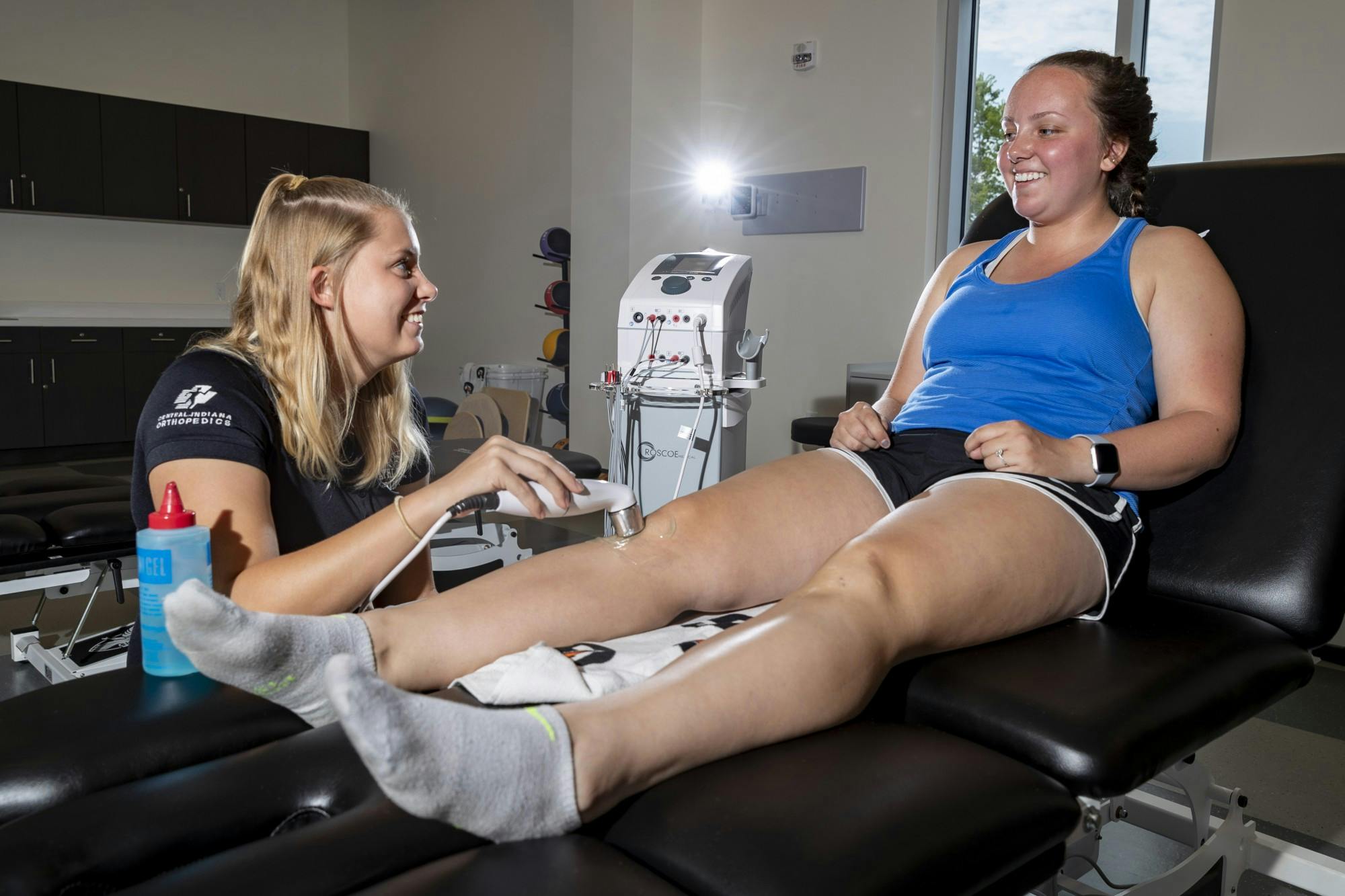 Exercise science students.