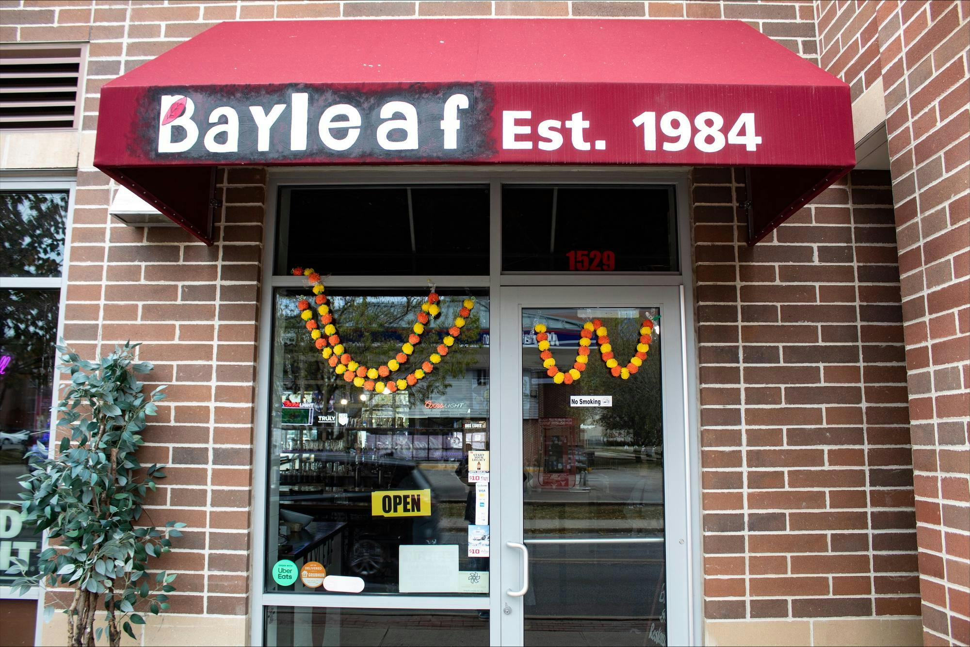 The exterior of Muncie's new Bayleaf Indian Restaurant on its opening day Sept. 10 in the Village. Titus Hood, DN 