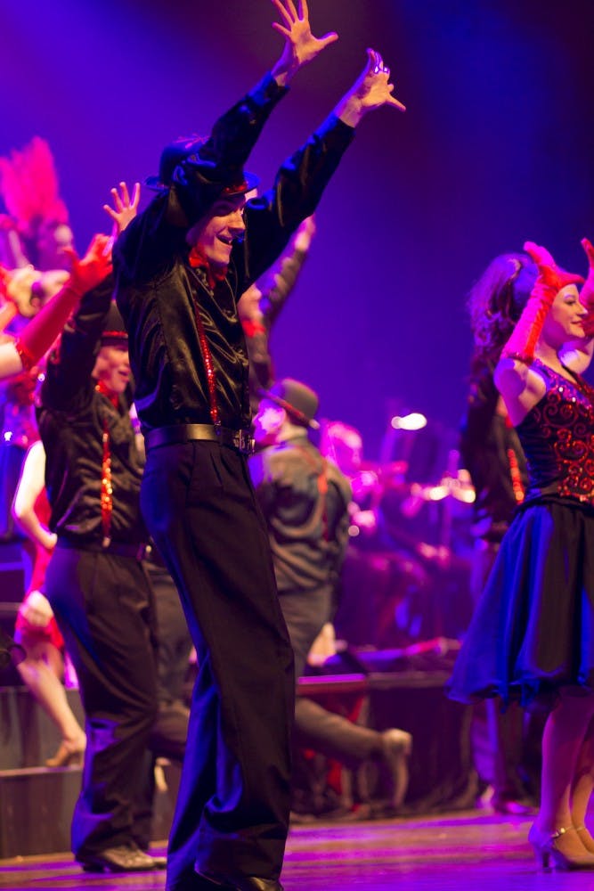 The University Singers Spectacular Show on Friday, April 10th, 2015 at Emens Auditorium. DN PHOTO JESSICA LYLE