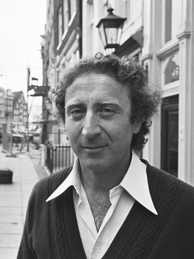 Gene Wilder in Amsterdam *6 maart 1978