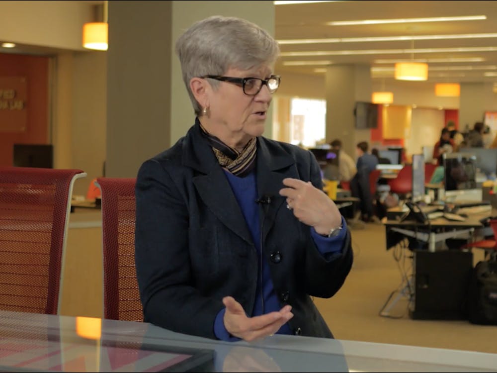 Kathleen Hall Jamieson answers questions from Daily News and Byte in a special joint interview. She spoke on campus on March 27th. Jake Helmen, DN