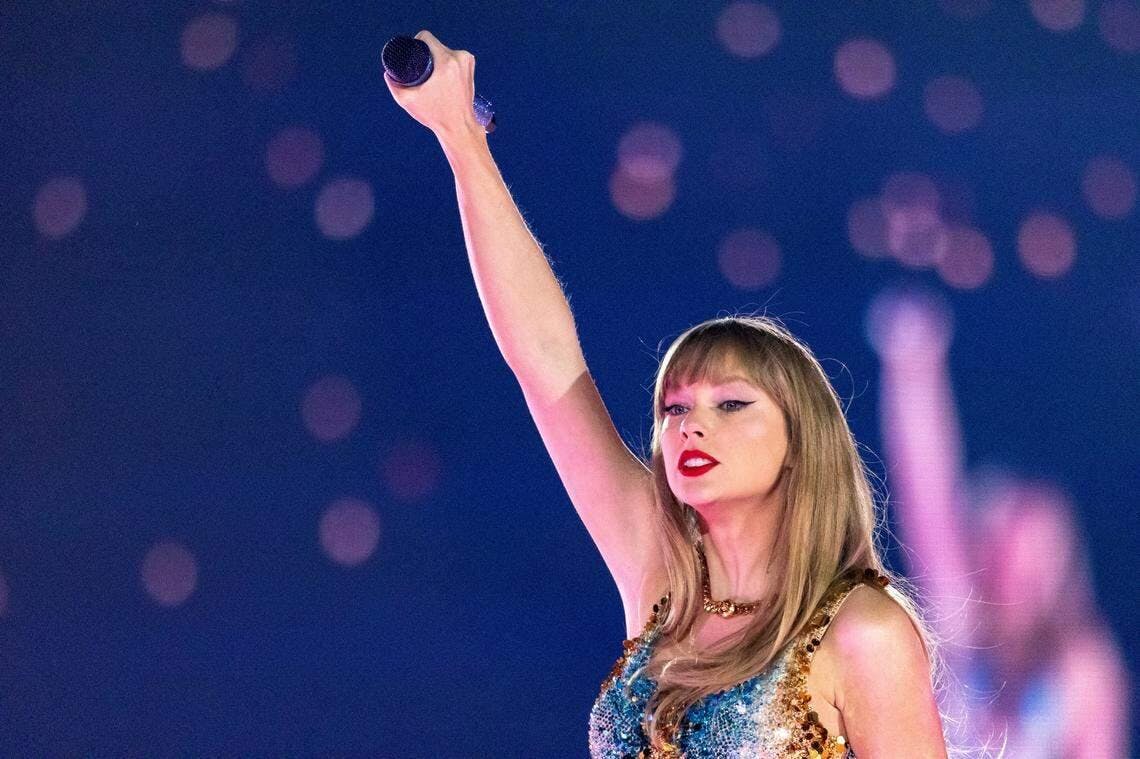 Taylor Swift (Photo by Madeleine Cook/Tribune News Service)