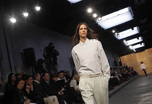 The design firm Proenza Schouler presents their Fall/Winter 2012 collection at New York Fashion Week in February 2012. Fashion week is currently underway, showing off the latest trends. MCT PHOTO
