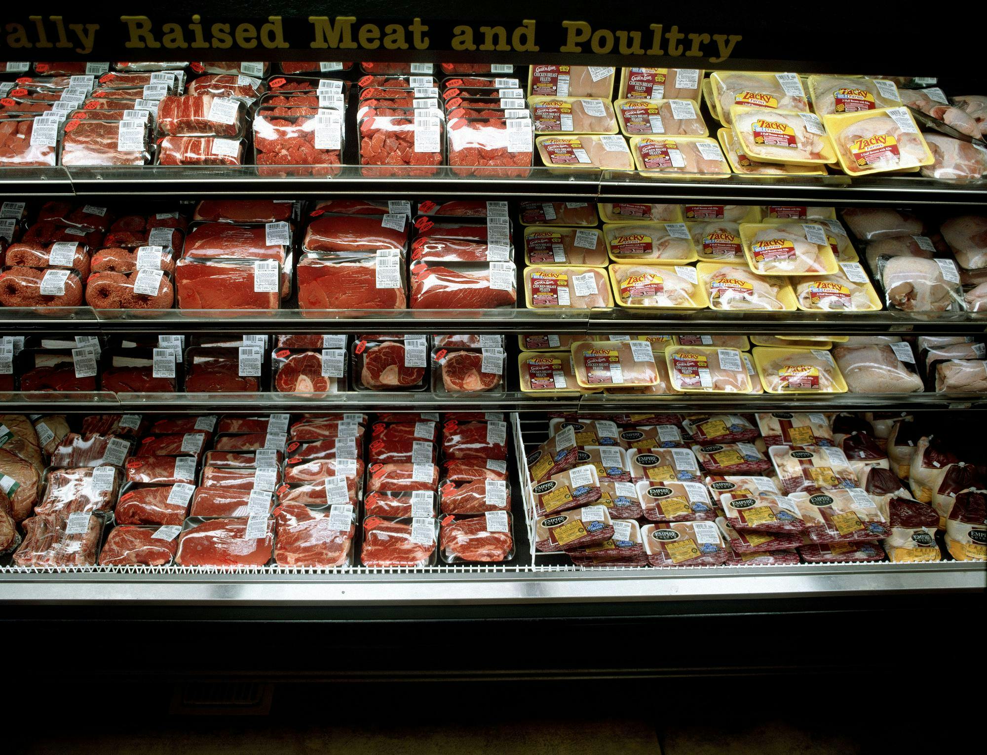 Meat at the grocery store. Burke, Triolo Productions, The Image Bank RF, Getty Images, TNS.