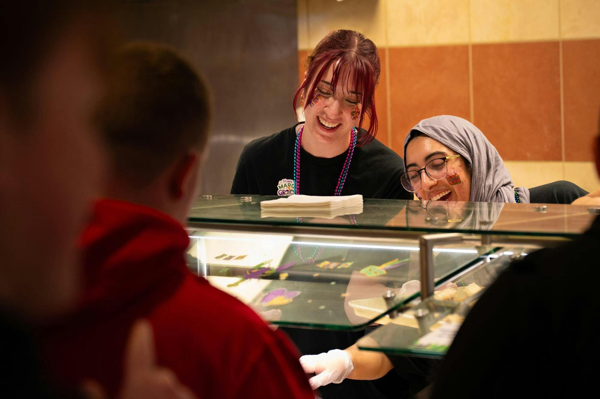 The Marti Gras Meal event hosted by Ball State University Dining was on Feb. 17 from 11 a.m. to 7:30 p.m in the Art and Journalism Building. The event offered students the opportunity to celebrate Marti Gras and eat food that the Atrium doesn't typically carry.