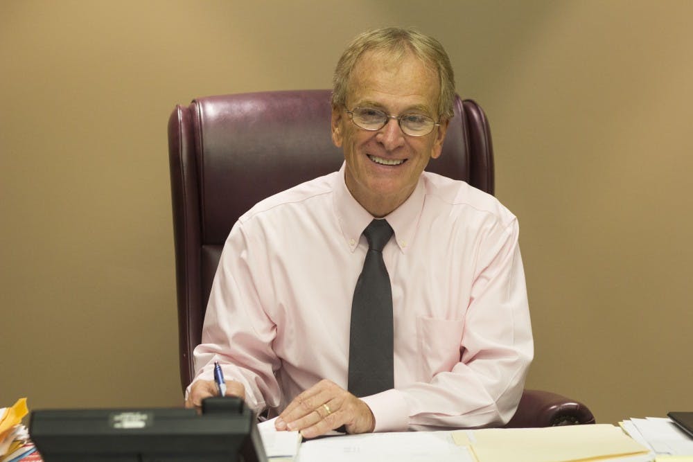 The Muncie Mayor Dennis Tyler is working to bring the Muncie community and Ball State students together. Tyler created the One Muncie campaign help bridge the gap. BALL BEARINGS PHOTO EMMA ROGERS