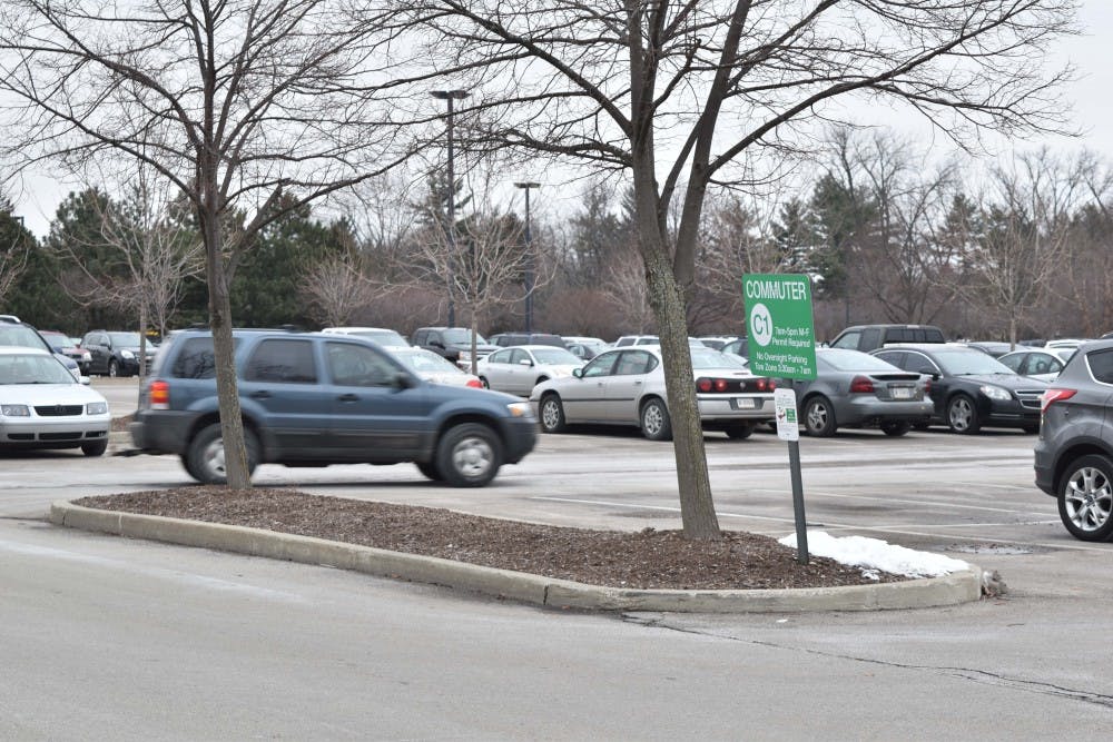 Driving to campus can be hard for commuter students during the winter months.&nbsp;DN PHOTO STEPHANIE AMADOR