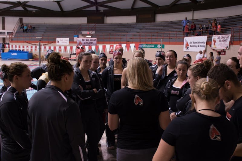 Ball State men's, women's swim and dive sweep MAC Swimmer of the Week honors
