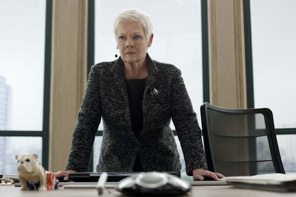 Judi Dench stars in “Skyfall” the third James Bond film with Daniel Craig which opened on Nov. 9th. Skyfall is the 23rd Bond film to take on the silver screen. MCT PHOTO