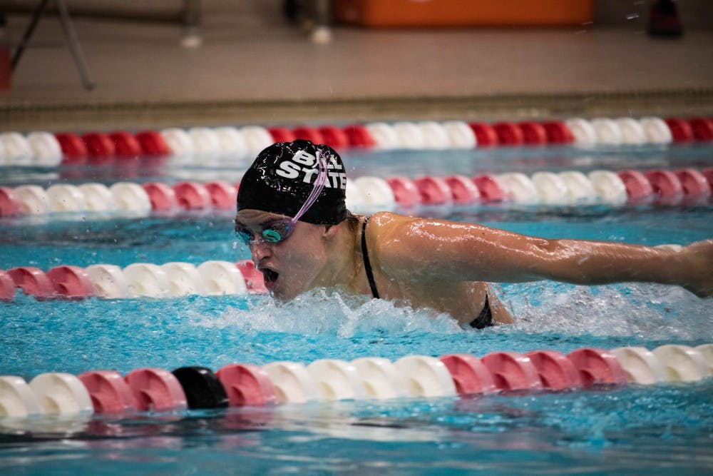 Ball State women’s swimming to compete against Toledo, Oakland