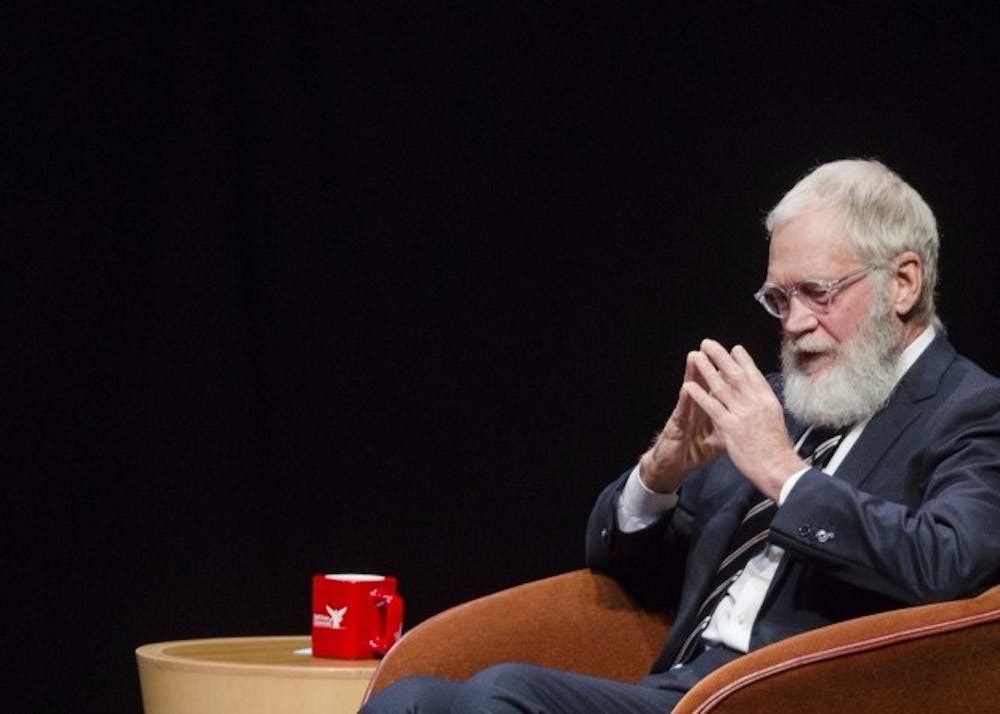 No joke: TV host Letterman honored with Mark Twain Prize