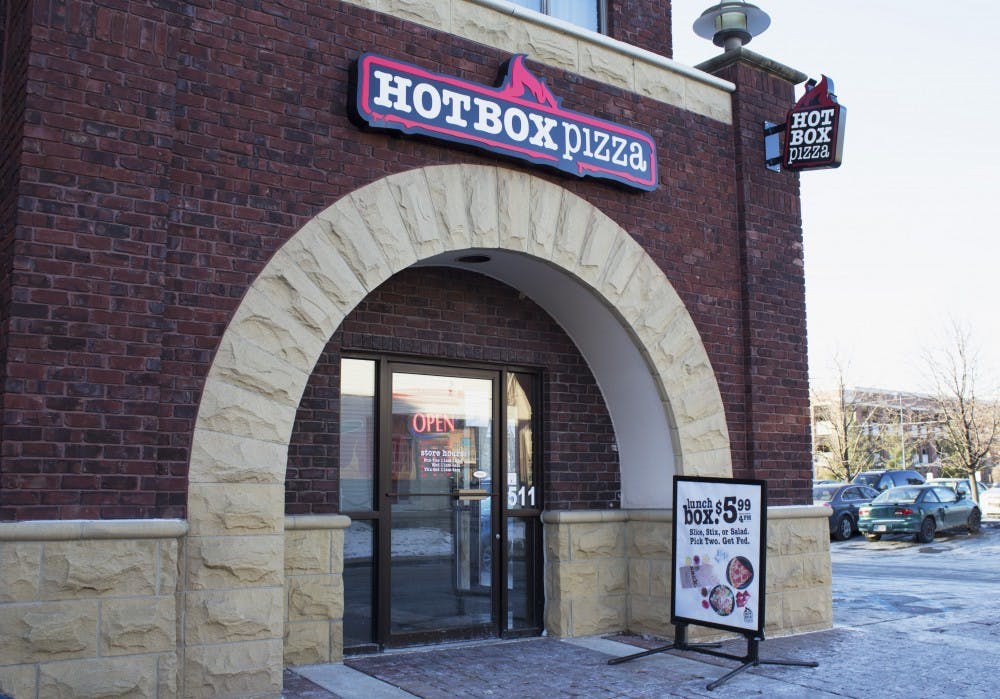 <p>On Aug. 23, the owner of HotBox Pizza filed a police report for a theft of food delivered to a Muncie resident. The woman claimed to have a certificate for free food, but when food was delivered, she admitted that she lied. Grace Ramey, DN File</p>