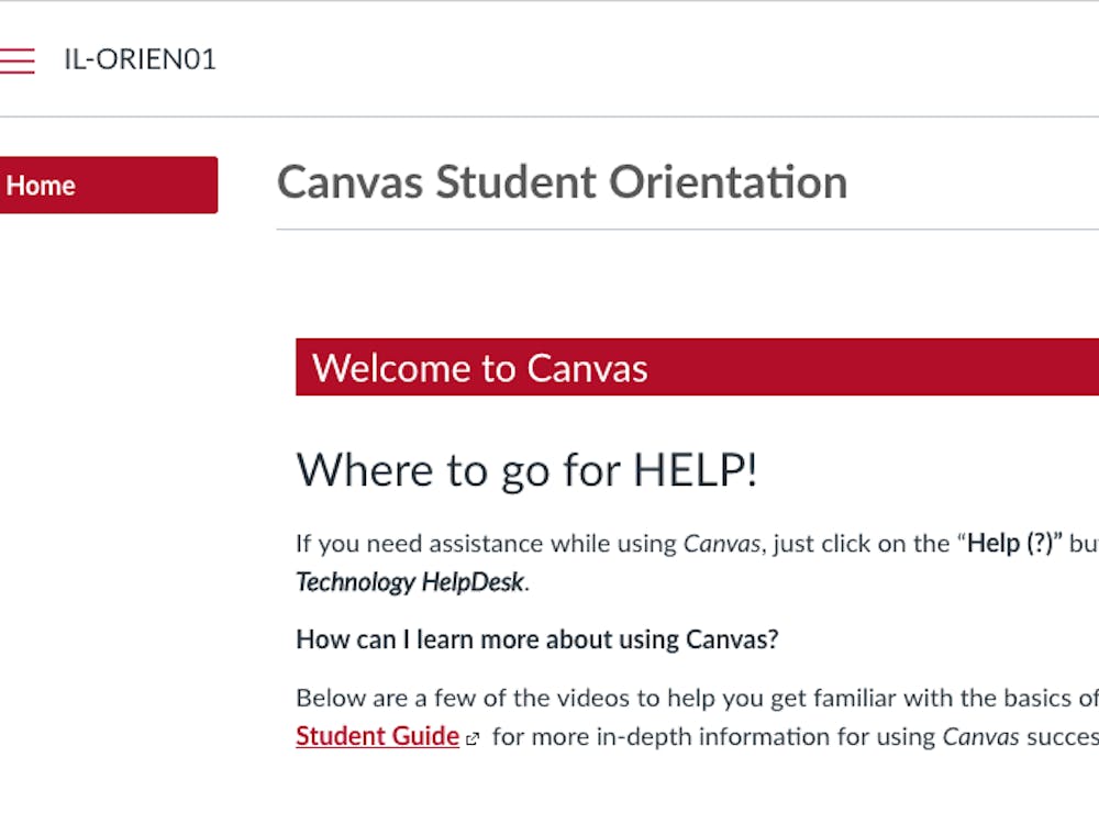 The university will fully switch from Blackboard to Canvas by May 2019. Faculty will be able to choose which learning management system to use in the fall 2018 and spring 2019 semesters. Screen Grab, Ball State University website