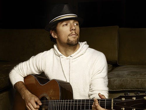 page 4, mraz- Jason Mraz will perform today at John R. Emens Auditorium. Raining Jane will open for 