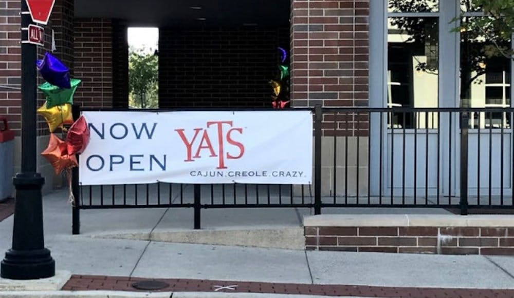 <p>Yats, a restaurant providing spicy cajun cuisine, opened in The Village last week right across the street from Insomnia Cookies.</p>